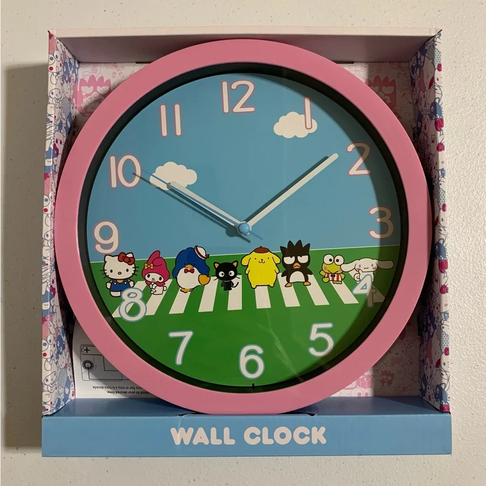 Hello Kitty and Friends by Sanrio Analog Wall Clock-New in Box